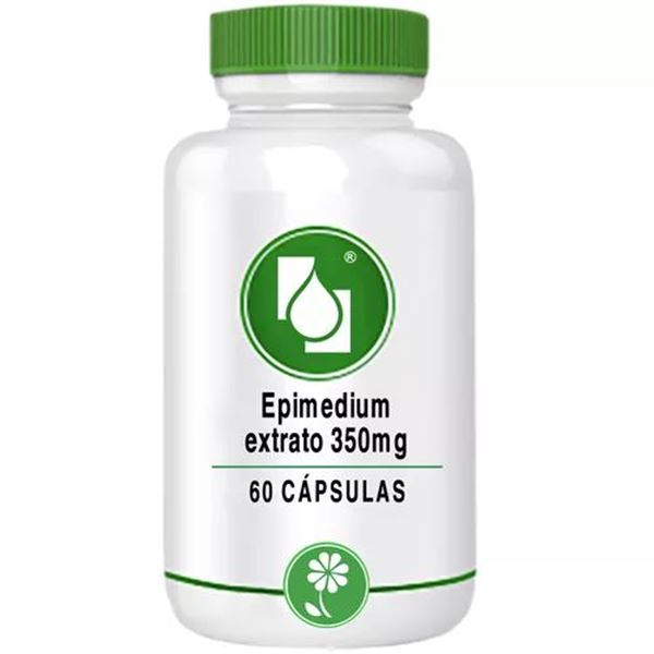 Epimedium extrato 350mg 60 cápsulas