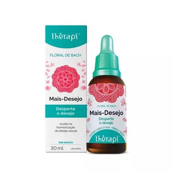 Floral De Bach - Floral Thérapi Mais desejo 30 ml