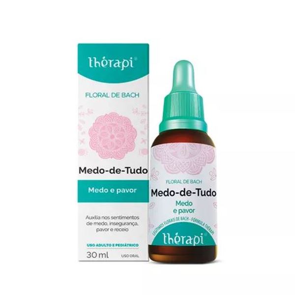 Floral De Bach - Floral Thérapi Medo de tudo 30ml