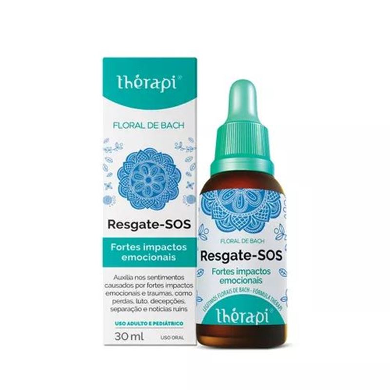 Floral De Bach - Floral Thérapi Resgate SOS 30ml