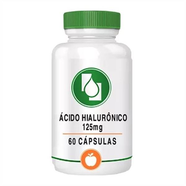 Ácido Hialurônico 125mg 60cápsulas