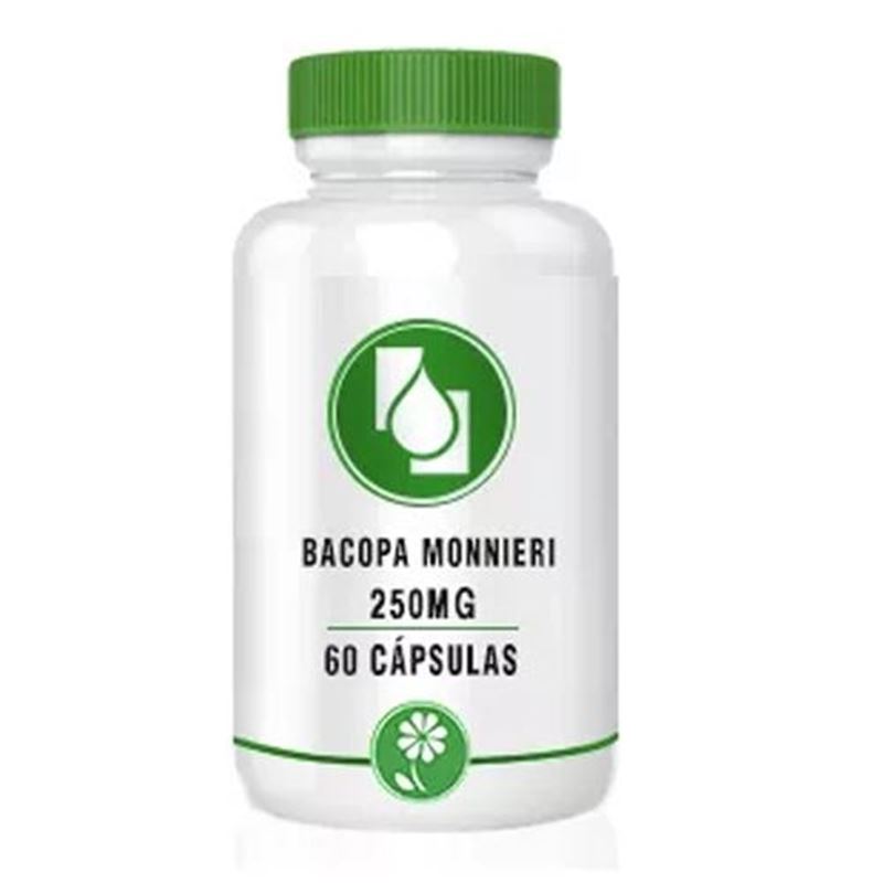 Bacopa Monnieri 250mg 60 cápsulas