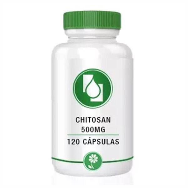Chitosan 500mg 120 cápsulas