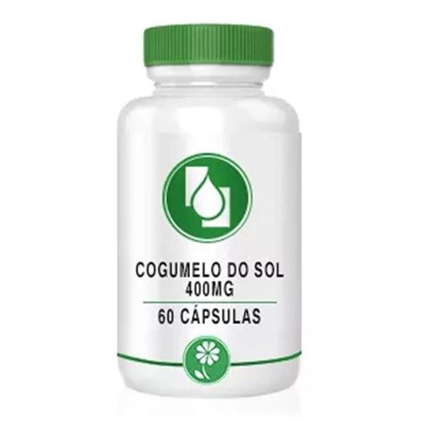 Cogumelo do Sol 400mg 60 cápsulas