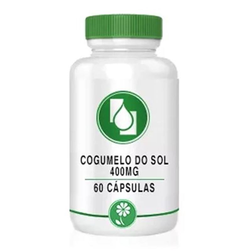 Cogumelo do Sol 400mg 60 cápsulas