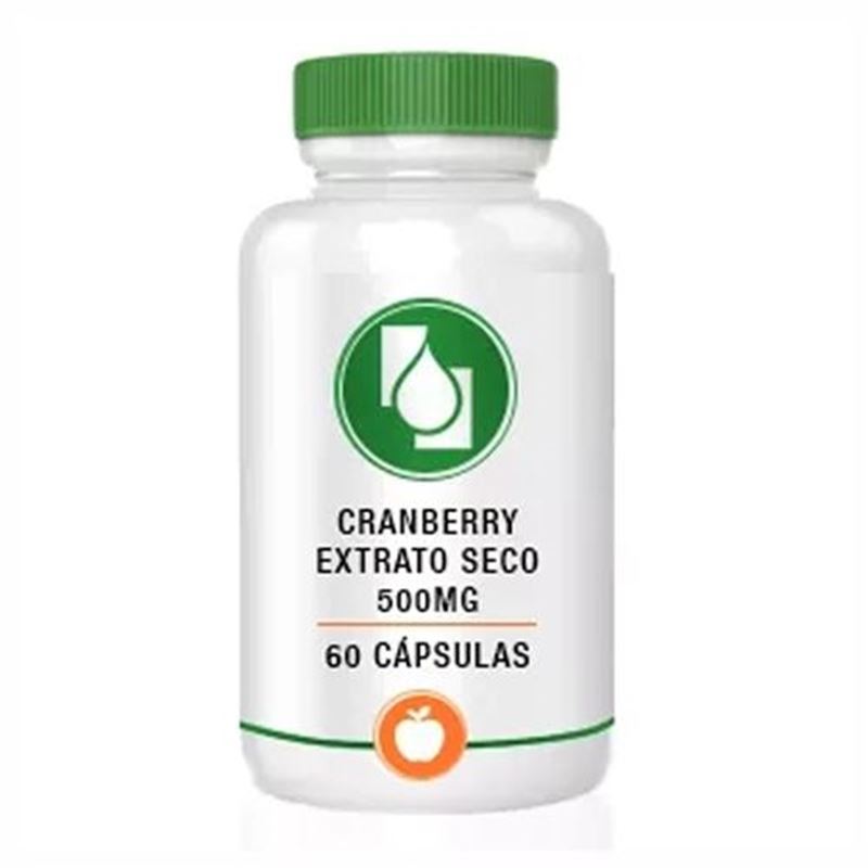 Cranberry Extrato Seco 500mg 60 cápsulas