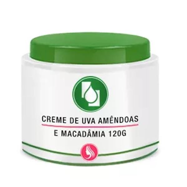 Creme de Uva, Amêndoas e Macadâmia 120g Pote