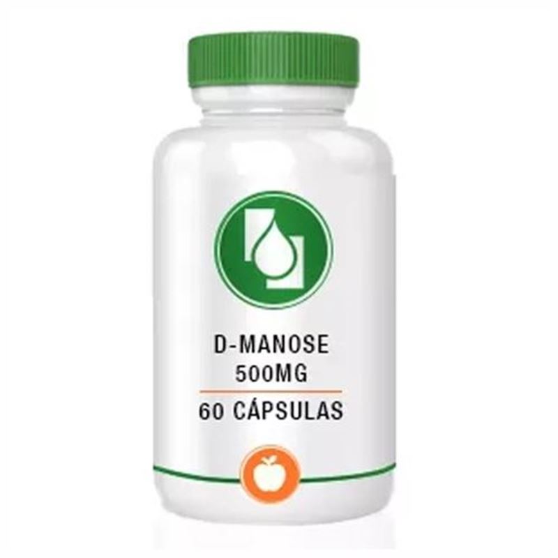 D Manose 500mg 60 cápsulas