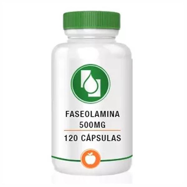 Faseolamina 500mg 120 cápsulas