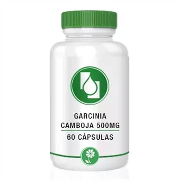 Garcínia camboja 500mg 60 cápsulas