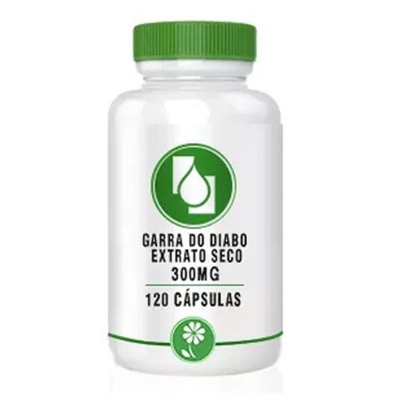 Garra do Diabo Ext Seco 300mg 120 cápsulas