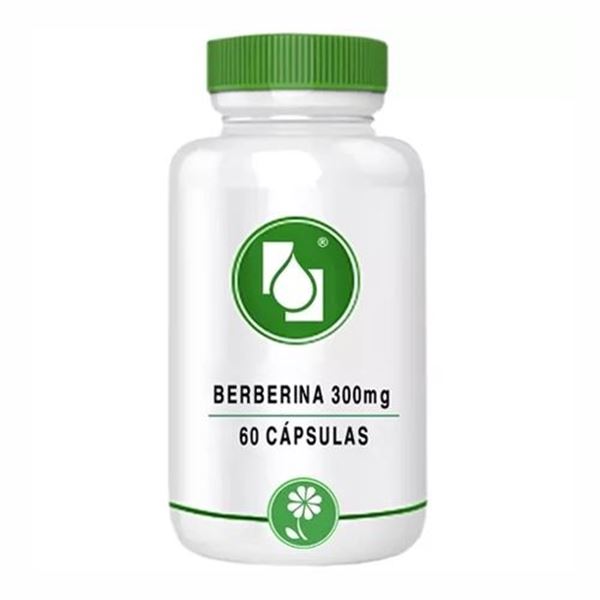 Berberina 300mg 60 cápsulas
