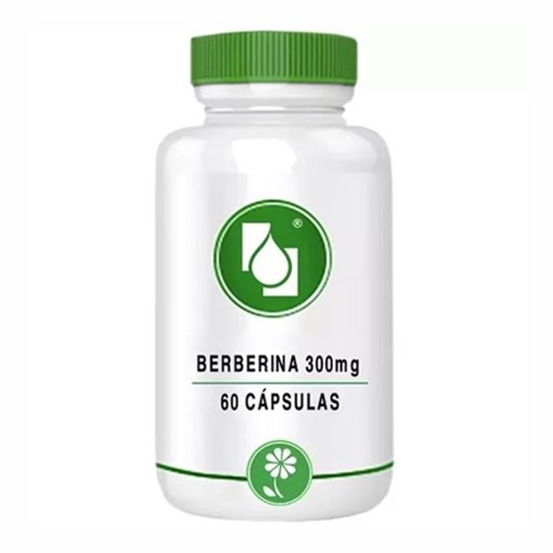 Berberina 300mg 60 cápsulas