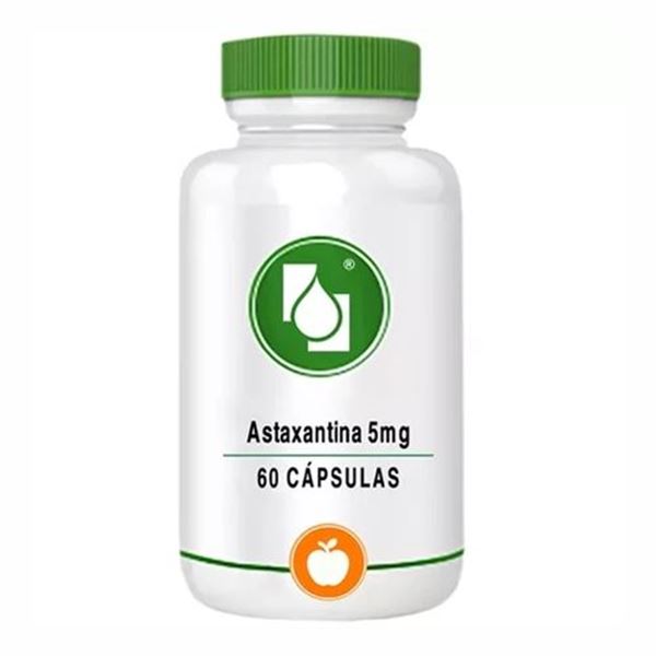 Astaxantina 5mg 60 cápsulas