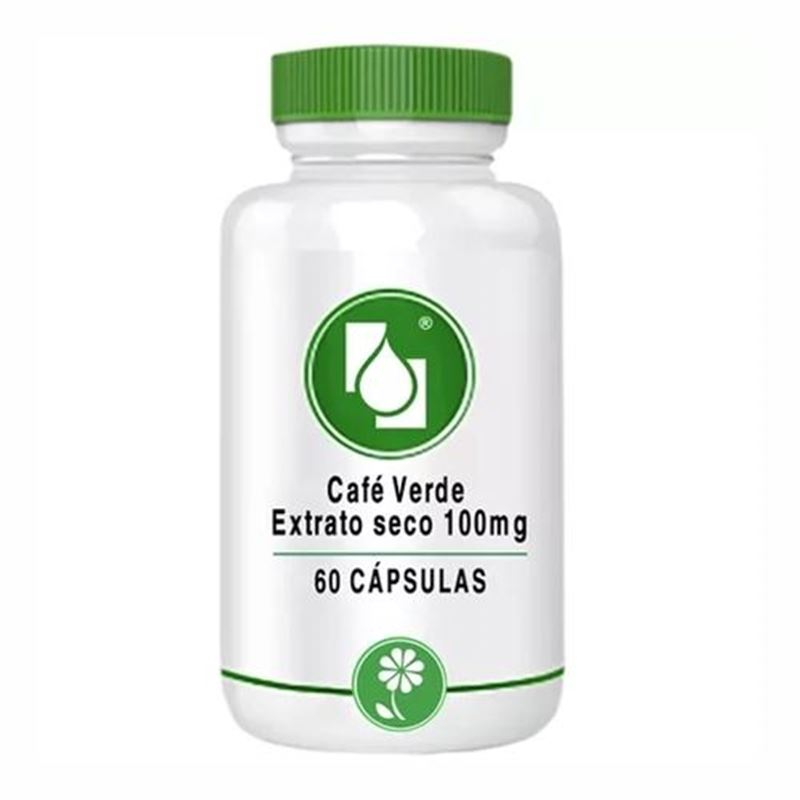 Café Verde extrato seco 100mg 60 cápsulas