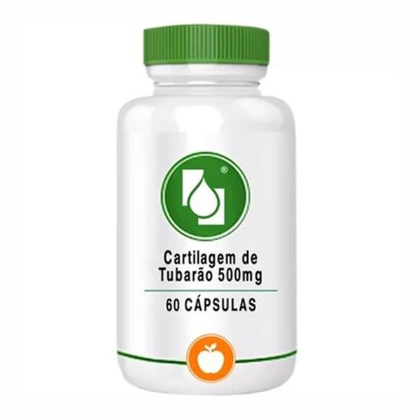 Cartilagem de Tubarão 500mg 60 cápsulas