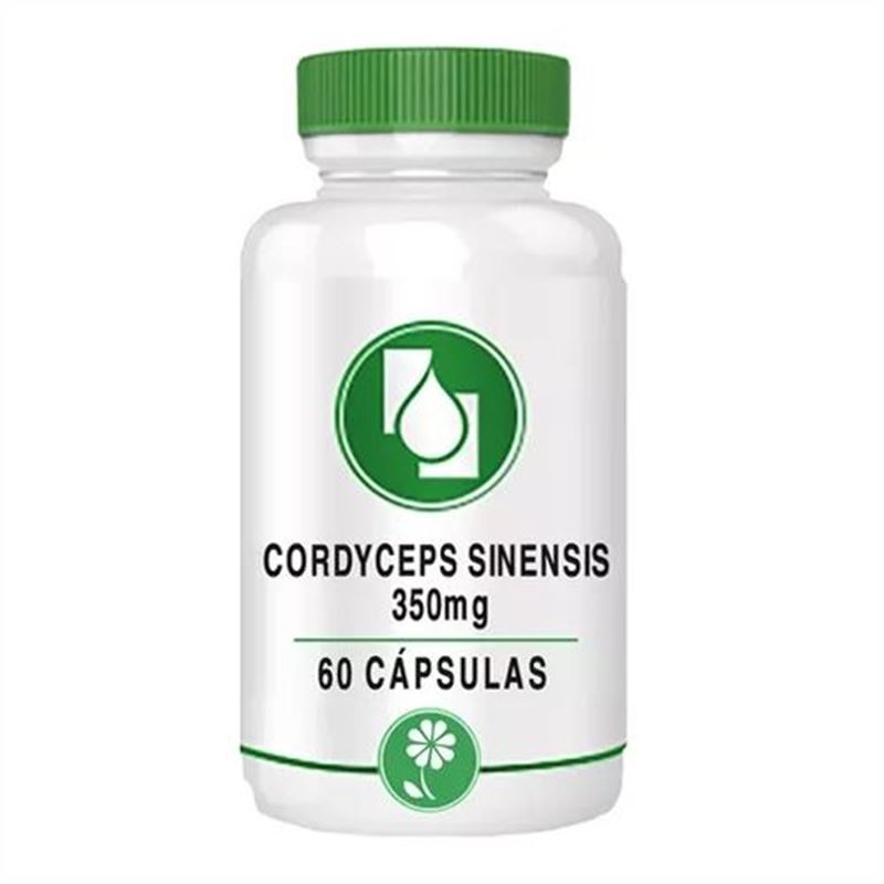 Cordyceps sinensis 350mg 60 cápsulas