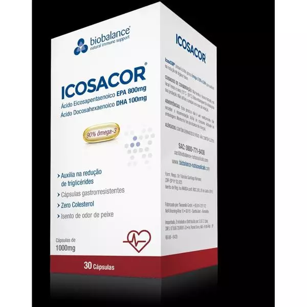 ICOSACOR® EPA 1g 30cápsulas