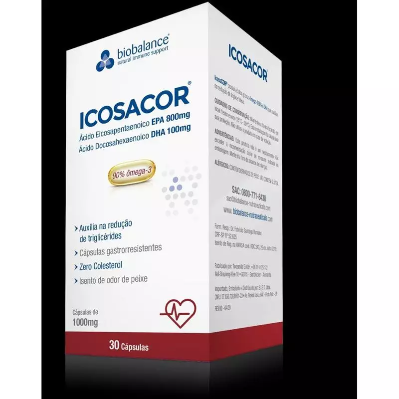 ICOSACOR® EPA 1g 30cápsulas