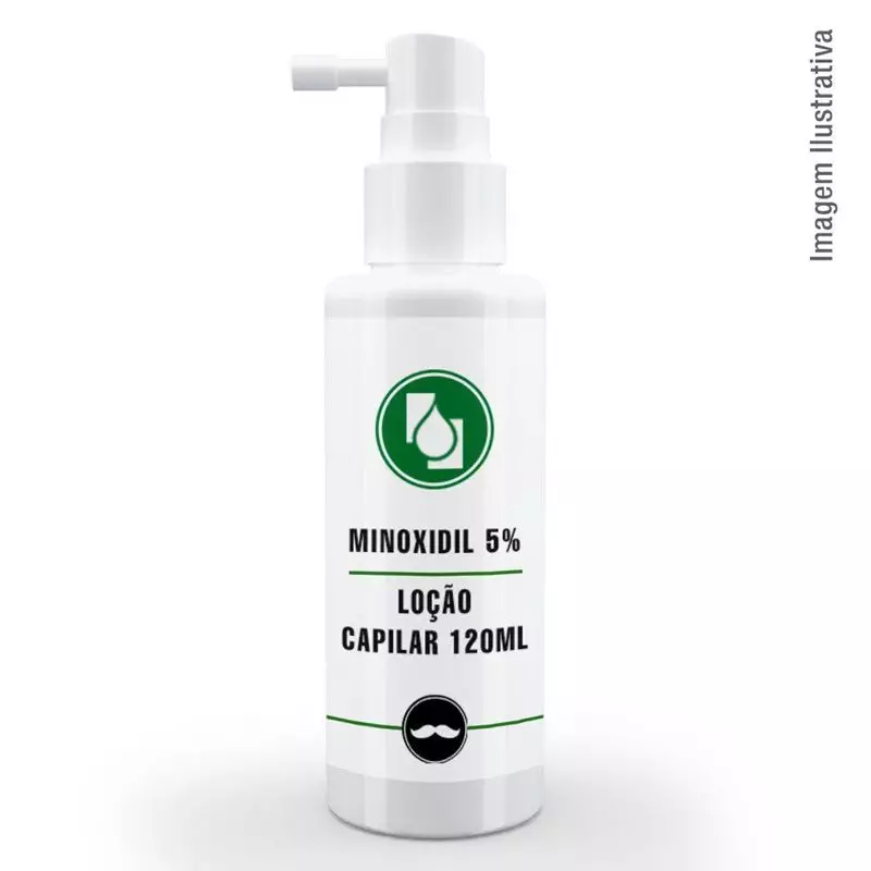 Minoxidil 5% Loção capilar 120ml