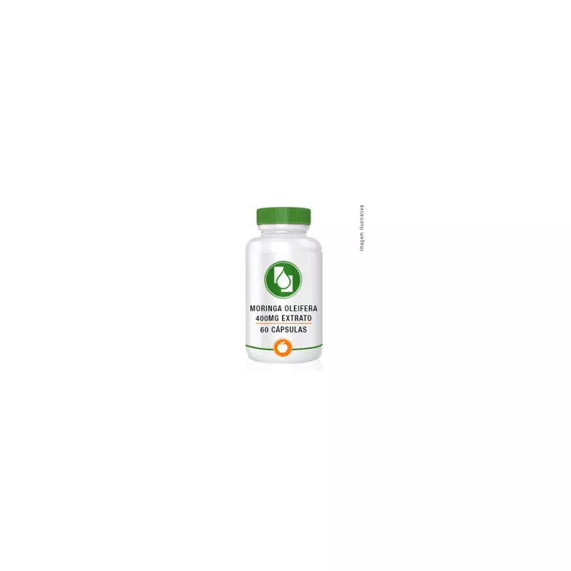 Moringa oleifera extrato 400mg 60cápsulas