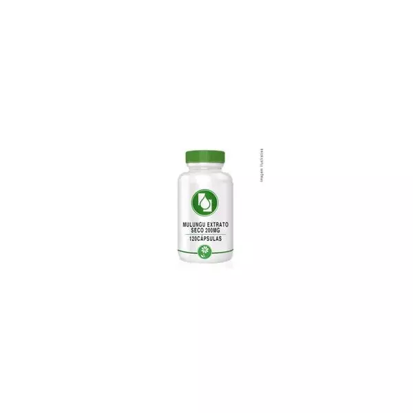 Mulungu Extrato seco 200mg 120cápsulas