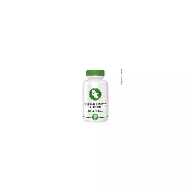 Mulungu Extrato seco 200mg 120cápsulas
