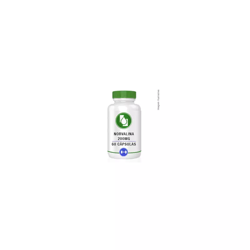 Norvalina 200mg 60 cápsulas