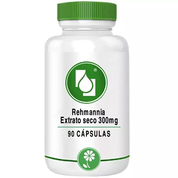 Rehmannia Extrato seco 300mg 90 cápsulas