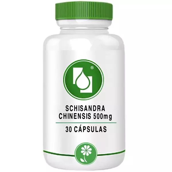Schisandra chinensis 500mg 30 cápsulas