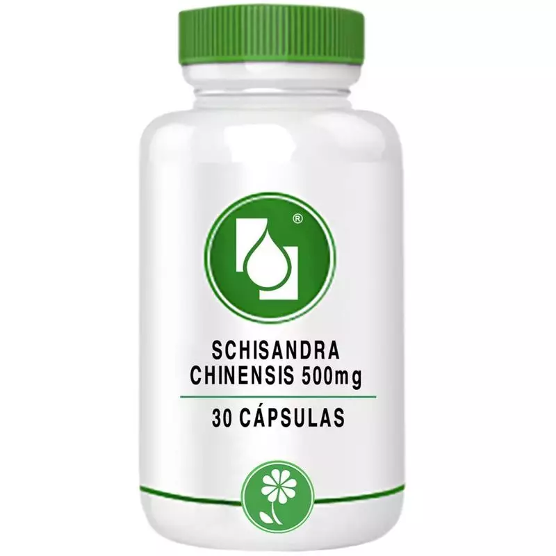 Schisandra chinensis 500mg 30 cápsulas