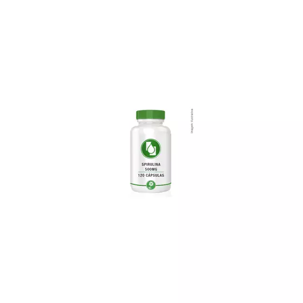 Spirulina 500mg 120cápsulas