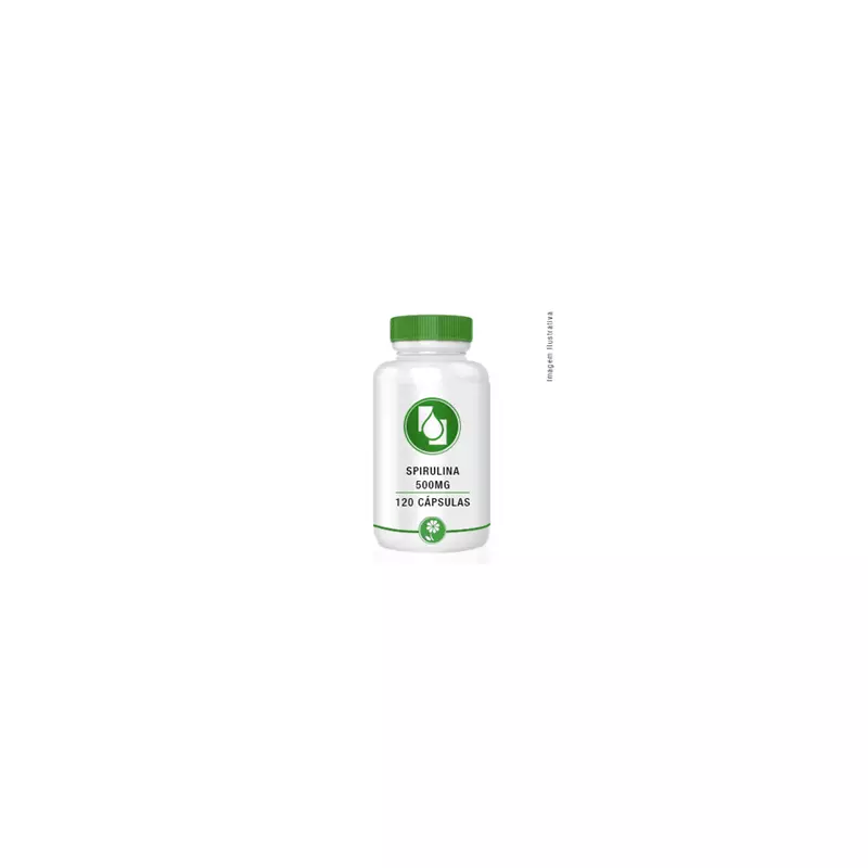 Spirulina 500mg 120cápsulas