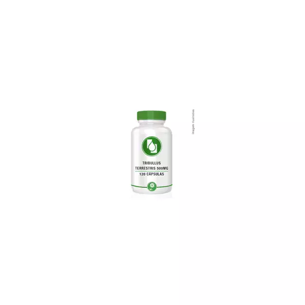 Tribulus Terrestris Extrato Seco 500mg 120 cápsulas
