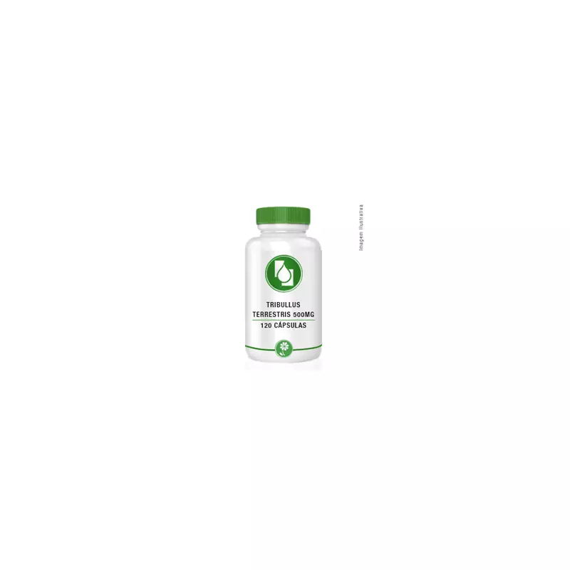 Tribulus Terrestris Extrato Seco 500mg 120 cápsulas
