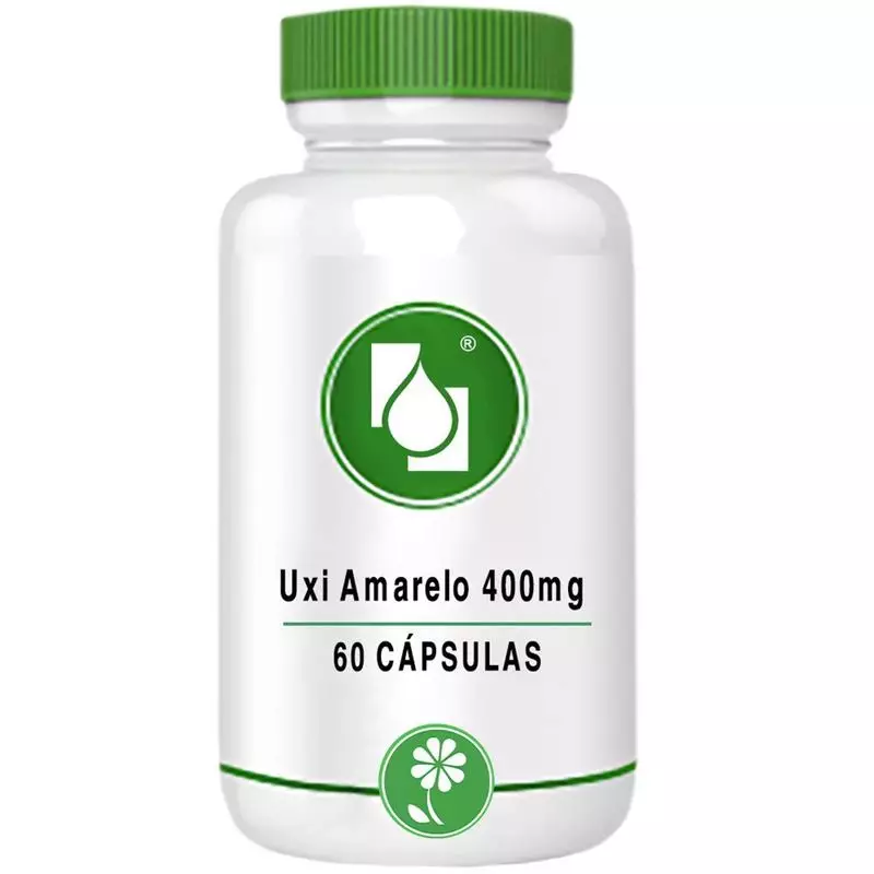 Uxi Amarelo 400mg 60cápsulas