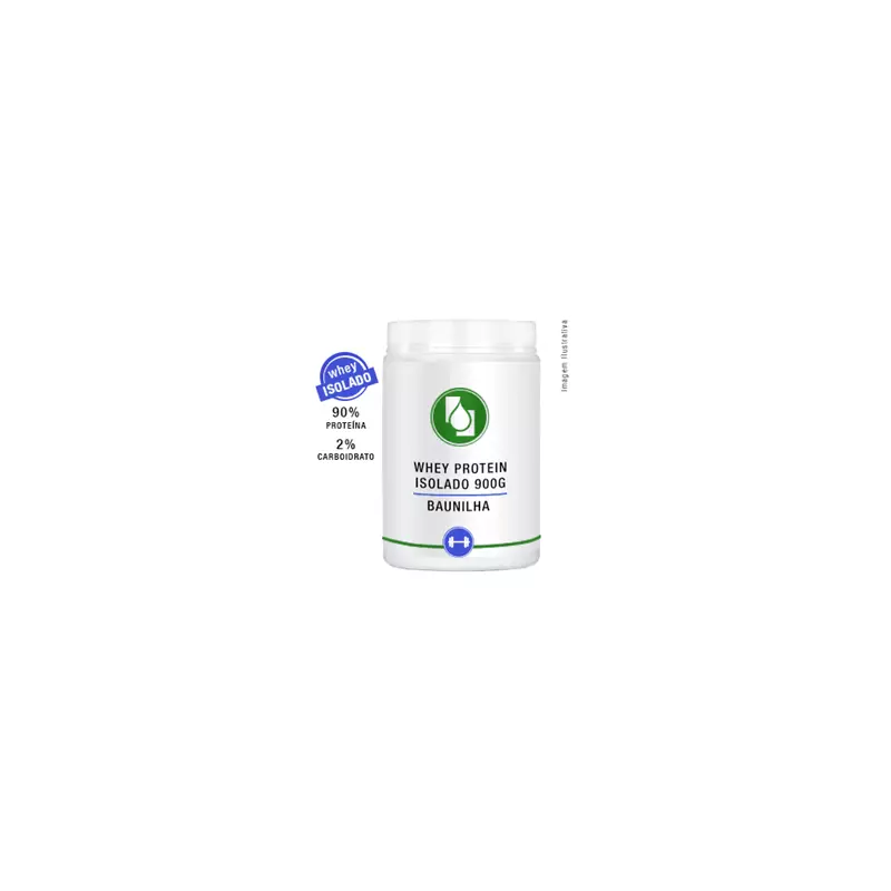 Whey Protein Isolado 90% Baunilha 900g
