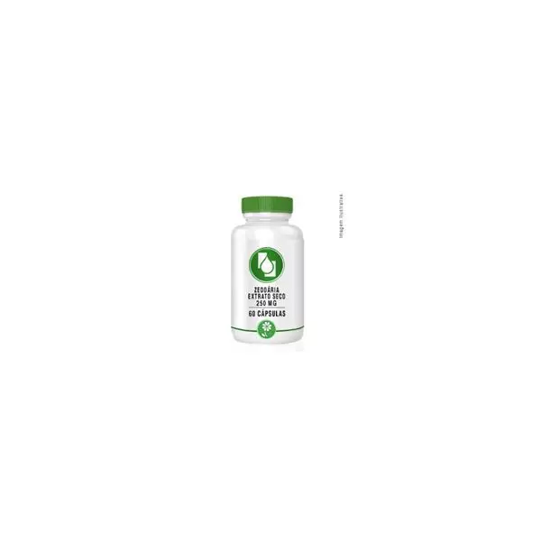 Zedoária Extrato seco 250mg 60cápsulas
