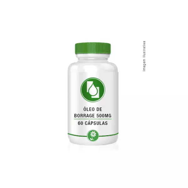 OLEO DE BORRAGE 500MG 60CP