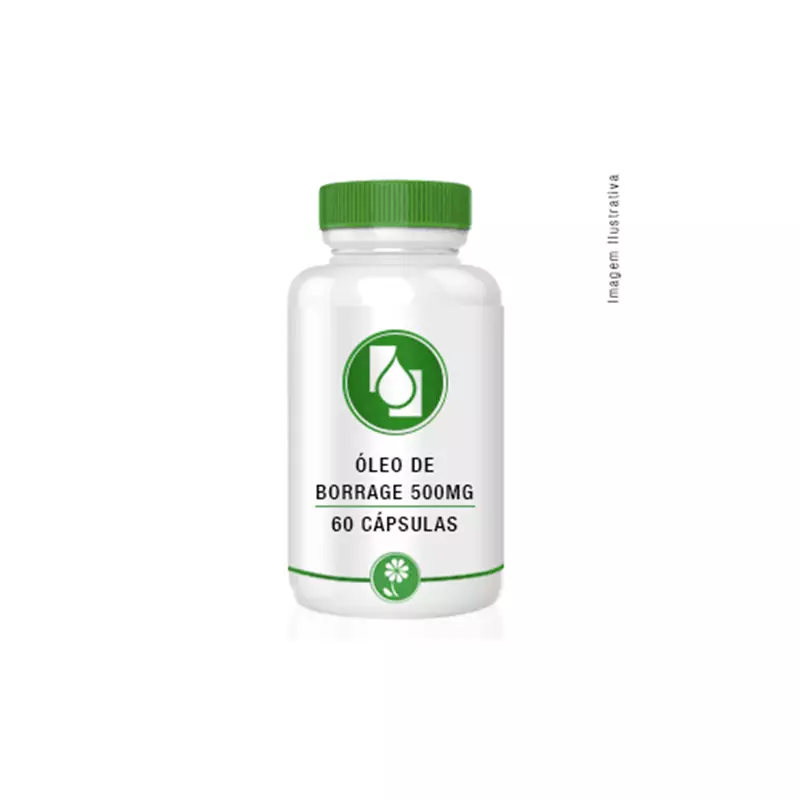 OLEO DE BORRAGE 500MG 60CP