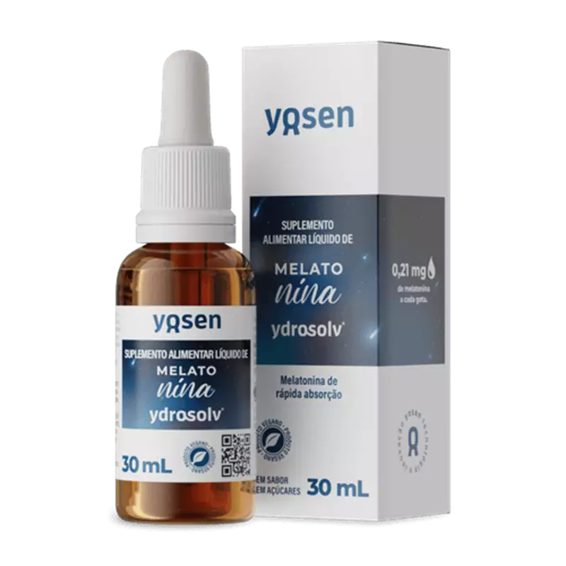 Melatonina Ydrosolv gotas 30ml Yosen