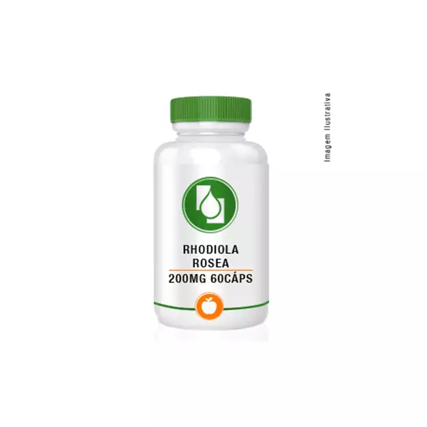 Rhodiola rosea 200mg 60cápsulas