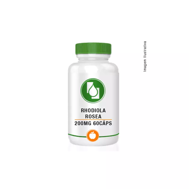 Rhodiola rosea 200mg 60cápsulas