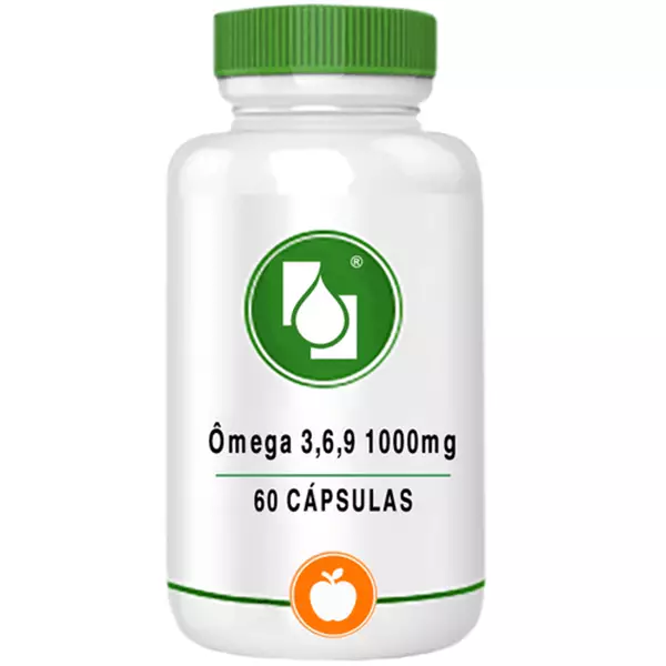 Ômega 3  3-6-9 1000mg 60Cápsulas