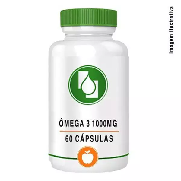 Ômega 3 1000mg 60Cápsulas