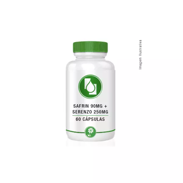 Saffrin® 90mg + Serenzo� 250mg 60cápsulas