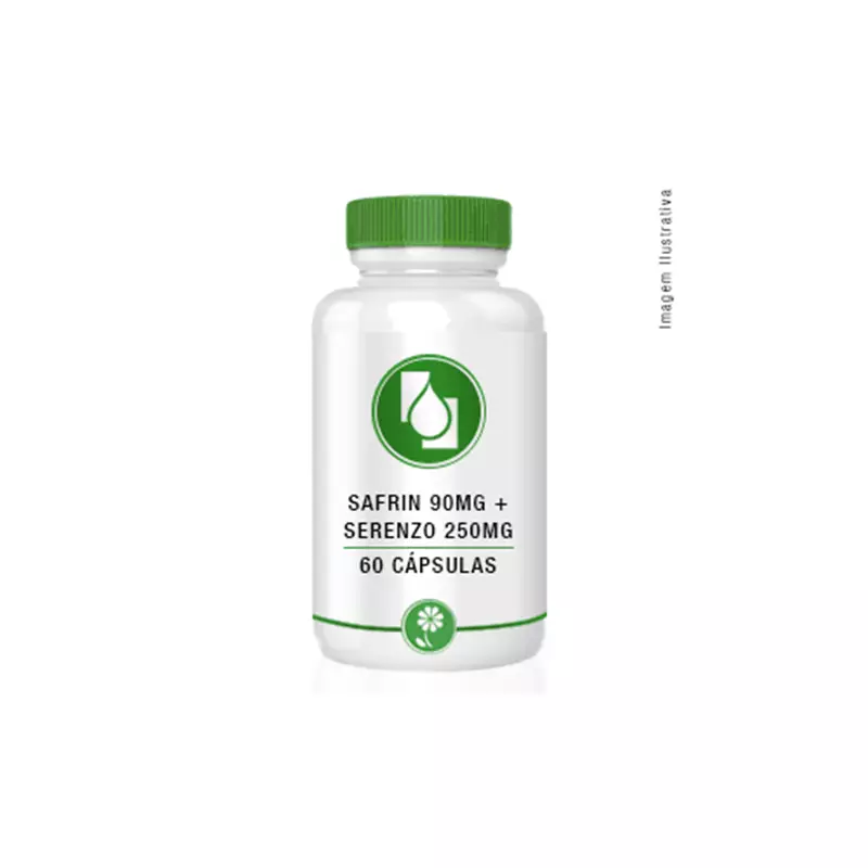 Saffrin® 90mg + Serenzo� 250mg 60cápsulas