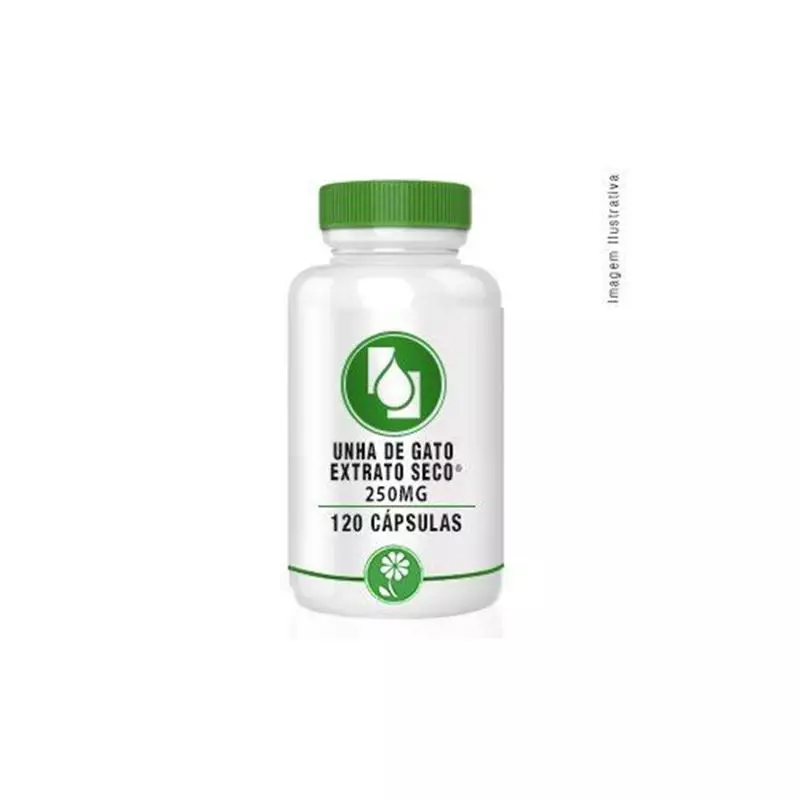 Unha de Gato Extrato seco 250mg 120cápsulas