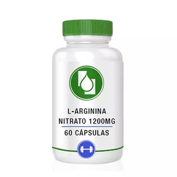 L Arginina Nitrato 1200mg 60cápsulas