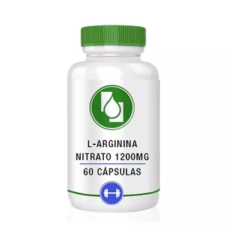 L Arginina Nitrato 1200mg 60cápsulas